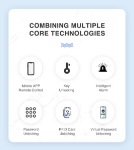 Smart Lock with Handle